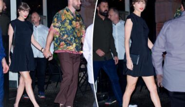 Taylor Swift wears Stella McCartney dress for Travis Kelce date night
