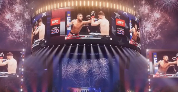 Photos: Layout revealed for 85,000 person UFC White House watch party