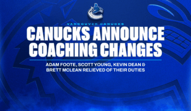 CANUCKS ANNOUNCE COACHING CHANGES | Vancouver Canucks