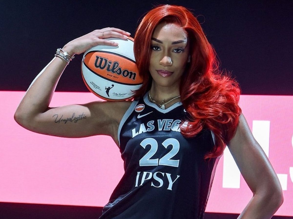 A'ja Wilson, A'ja Wilson basketball, A'ja Wilson a dominant basketball player who plays for the las vegas aces, Las Vegas Aces, WNBA 2026, WNBA, Las Vegas Aces vs Connecticut Sun