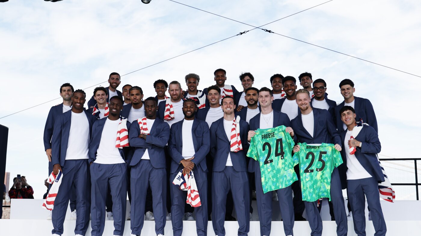 The U.S. reveals its World Cup roster : NPR