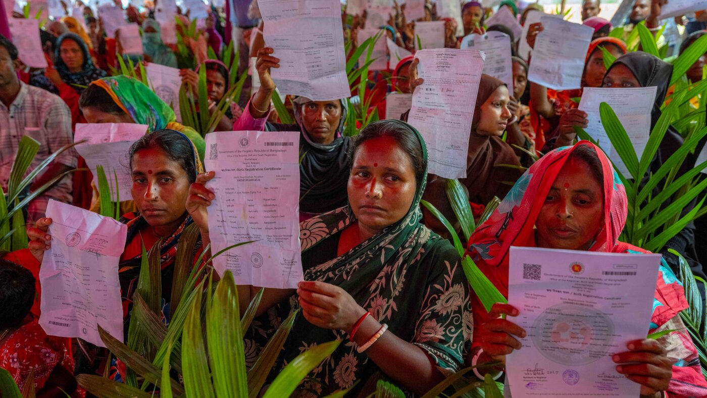 Photos show the world's 'uncounted' people : NPR