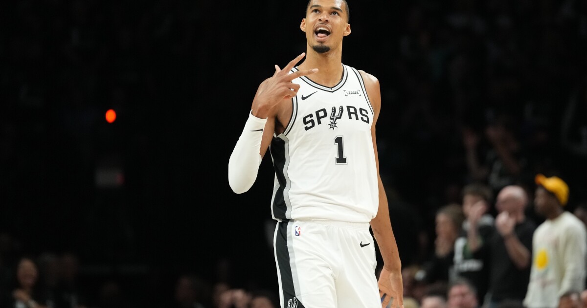 San Antonio Spurs playoff wins inspire song, 'Ballin' Like Wemby'