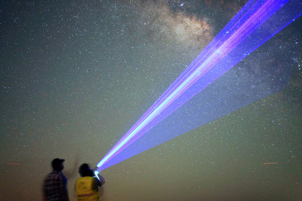 UAE's dark desert spot offers a rare view of the Milky Way galaxy