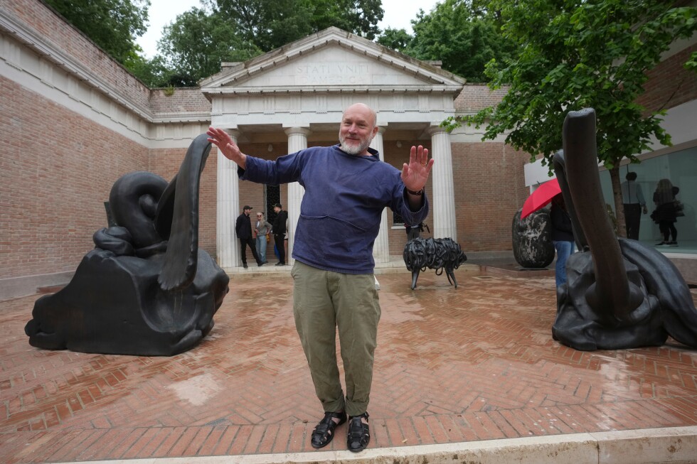 US artist Alma Allen brings bronze evil eye to Venice Biennale