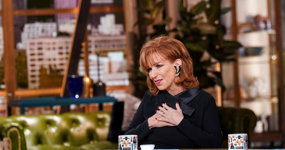 Joy Behar steps back from 'The View,' as she takes her play to London