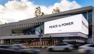 The Broad's new Yoko Ono exhibit features pro-peace billboard campaign