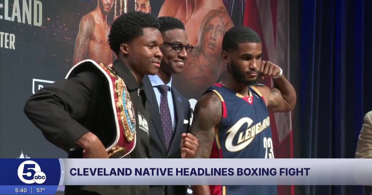 Cleveland native to headline boxing fight