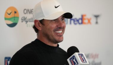 Brooks Koepka shoots his lowest round this year, highlighted by 29 on back nine