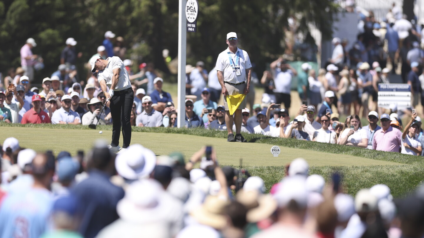 PGA Championship 2026: Final-round tee times and pairings at Aronimink