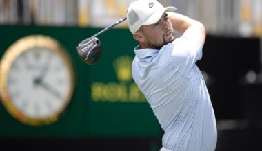 Happiness that doesn't go away: Alex Fitzpatrick climbs Cadillac leaderboard in Tour debut