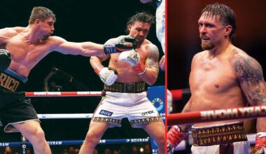 Oleksandr Usyk responds to controversy over ‘early’ stoppage in Rico Verhoeven fight
