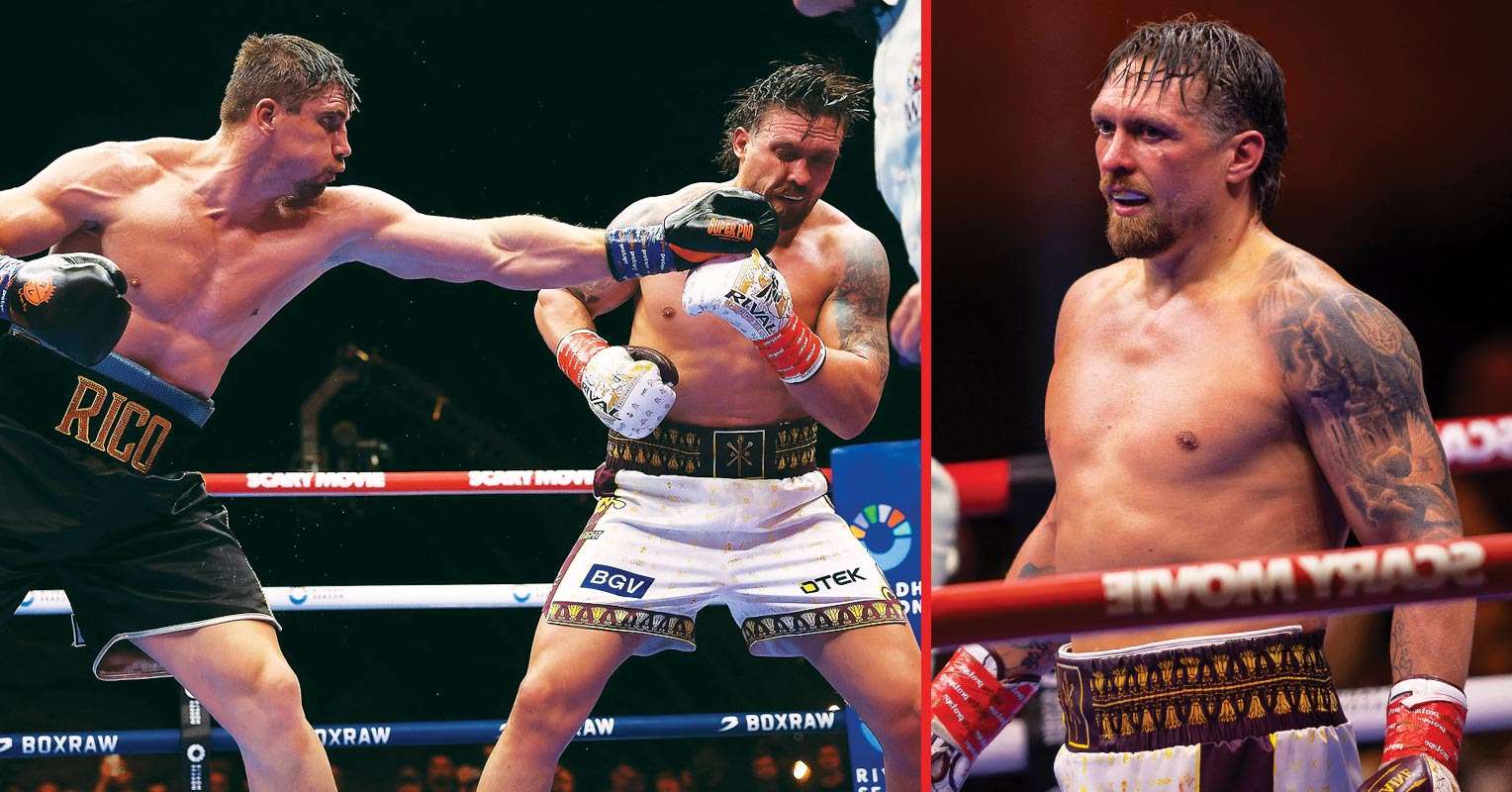 Oleksandr Usyk responds to controversy over ‘early’ stoppage in Rico Verhoeven fight