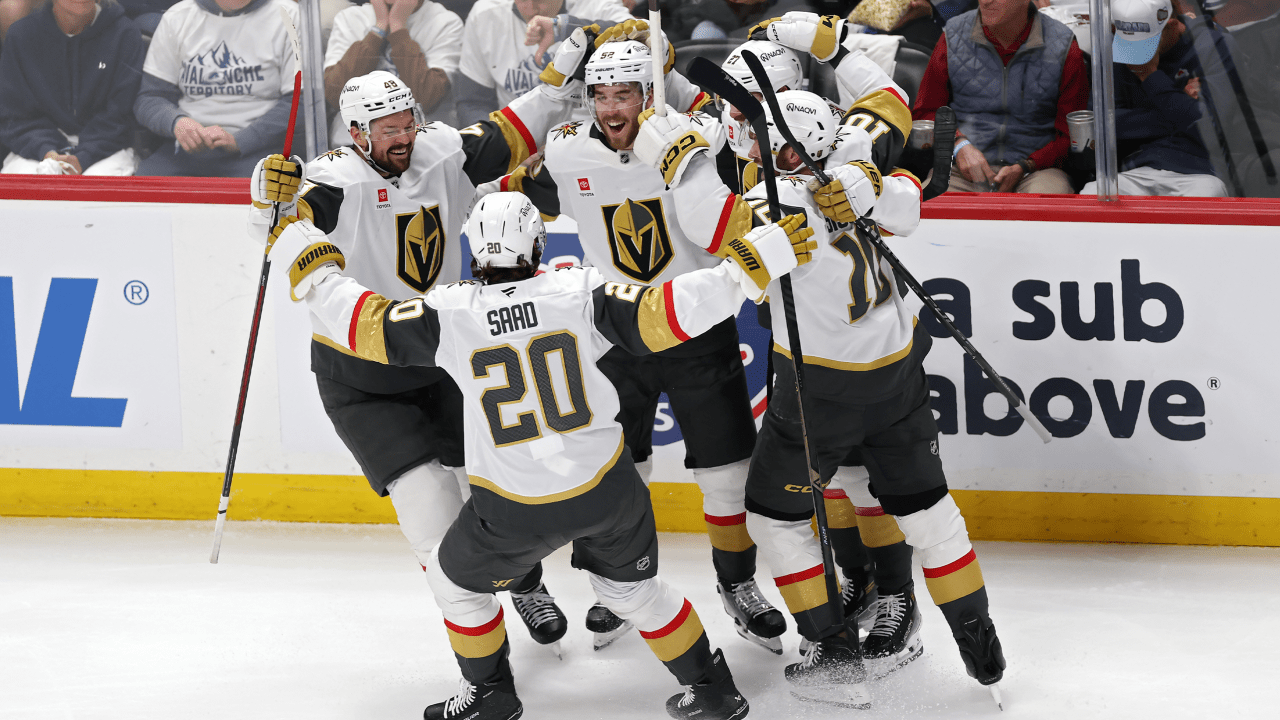 Golden Knights hold off Avalanche in Game 1 of Western Final