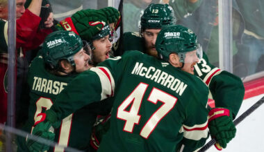 Wild reclaim their game, hand Avalanche 1st playoff loss