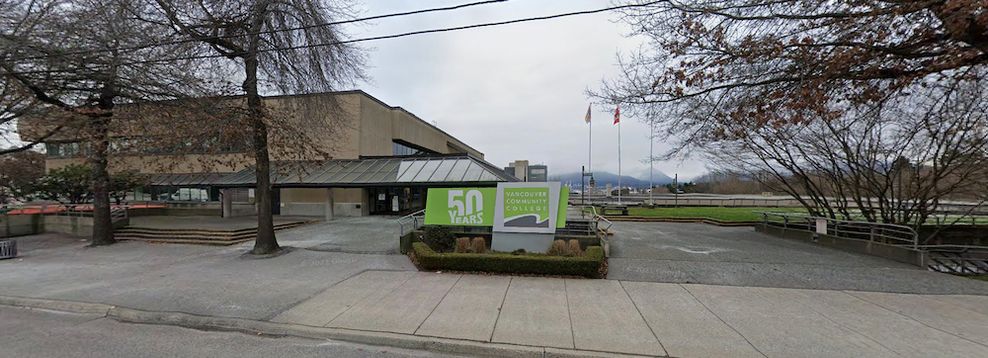 vancouver community college campus vcc 1155 East Broadway