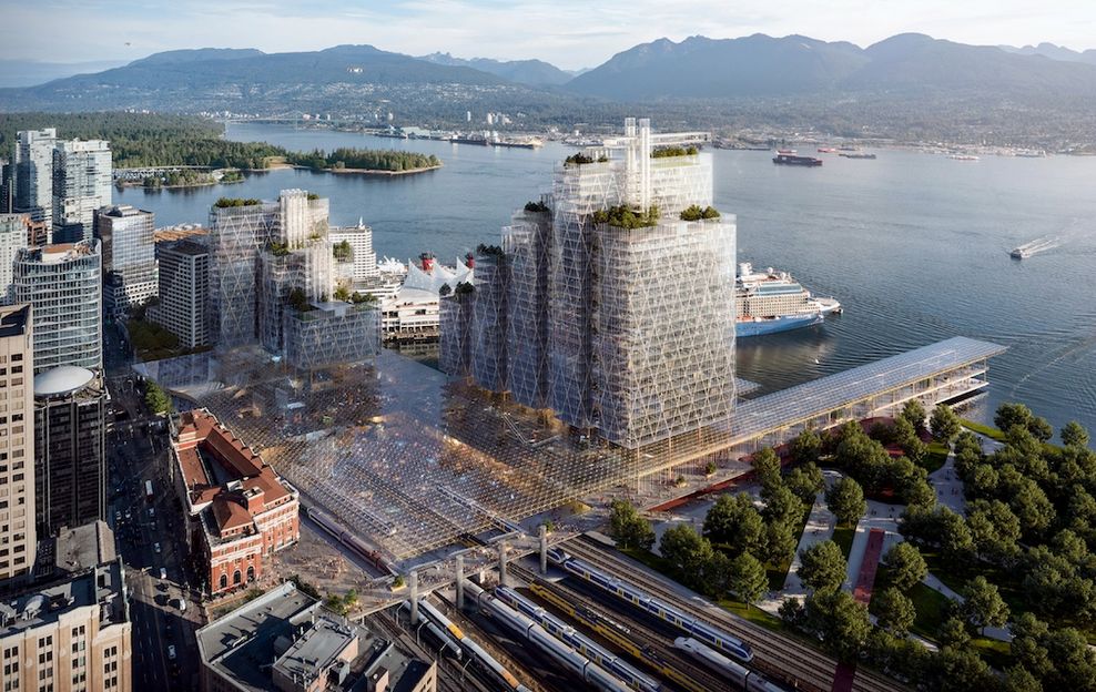 vancouver waterfront station hub perkins&will