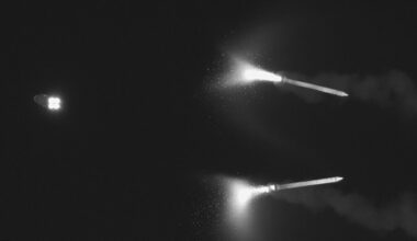Seeing double with the Artemis 2 rocket boosters photo of the day for May 26, 2026
