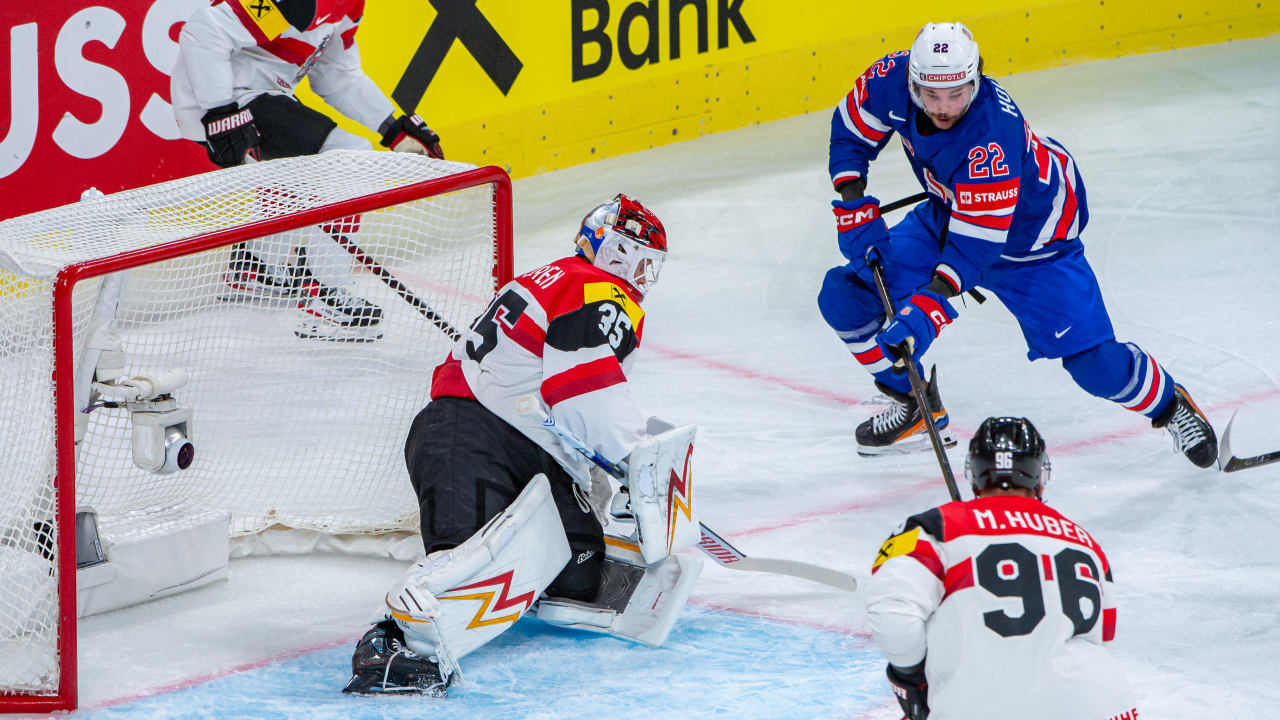 WORLDS: Howard, Ekholm earn quarter-final spots with United States & Sweden on last day