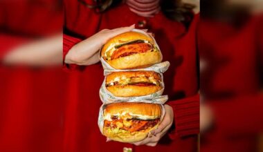 Vegetarian burger and shawarma restaurant now open in Brampton