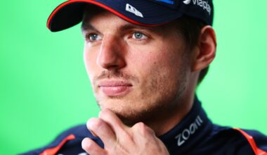 Max Verstappen of the Netherlands and Oracle Red Bull Racing poses for a photo in the Paddock during previews ahead of the F1 Grand Prix of United States at Circuit of The Americas on October 17, 2024 in Austin, Texas. (Photo by Mark Thompson/Getty Images) // Getty Images / Red Bull Content Pool