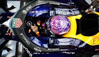 Max Verstappen of the Netherlands and Oracle Red Bull Ford Racing prepares to drive in the garage prior to practice ahead of the F1 Grand Prix of Miami at Miami International Autodrome on May 01, 2026 in Miami, Florida. (Photo by Mark Thompson/Getty Images) // Getty Images / Red Bull Content Pool