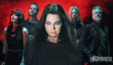 Evanescence on the cover of Metal Hammer