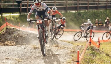 NOVE MESTO, CZECH REPUBLIC - MAY 22: Makena Kellerman of United States competes in the UCI Mountain Bike World Championships Cross Country XCC Women U23 on May 22, 2026 in NOVE MESTO, Czech Republic. (Photo by Piotr Staron/Getty Images)
