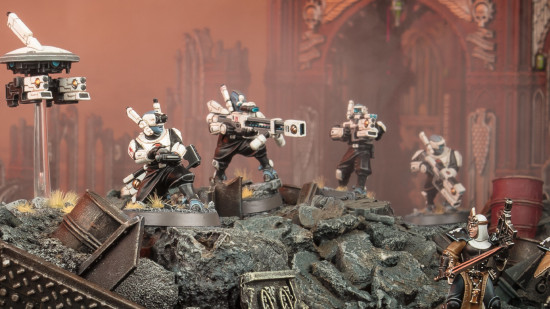 warhammer-40k-tau-empire-pathfinders T'au Empire pathfinders from Warhammer 40k