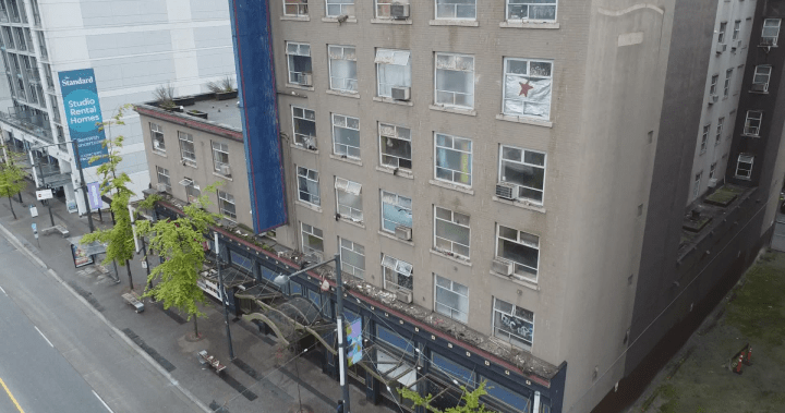 ‘Destroyed in less than a year’: Granville St. SRO resident wants public to see conditions - BC