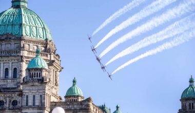When to see Snowbirds on Vancouver Island this summer