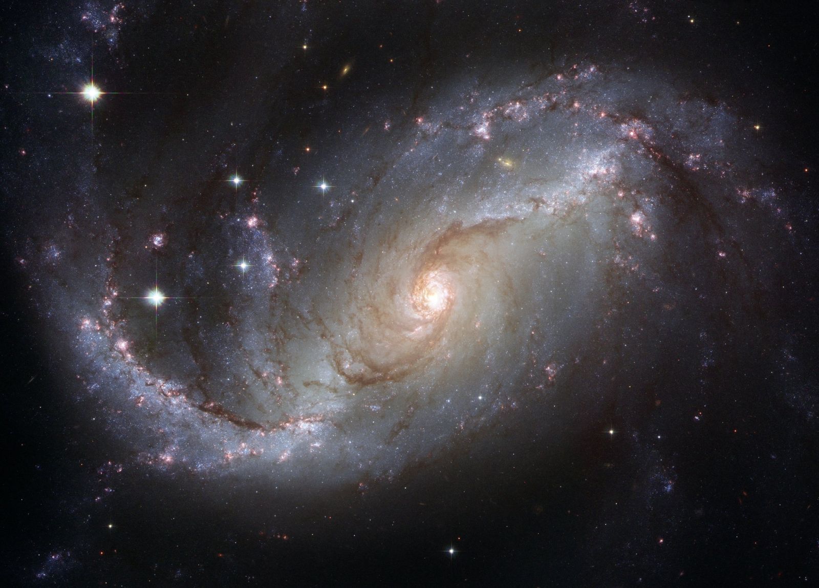 Webb Messier 51 spiral arm