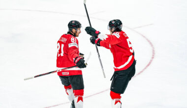 Canada off to semifinals at Worlds, Scheifele adds two assists