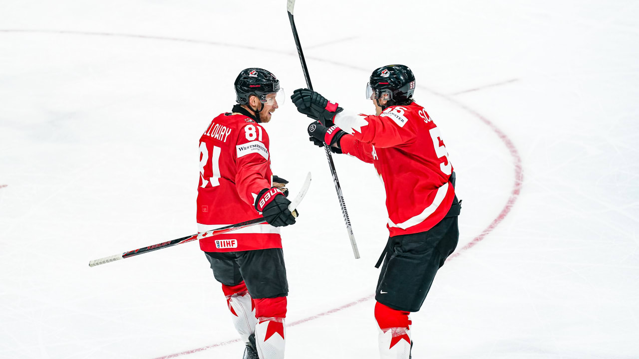 Canada off to semifinals at Worlds, Scheifele adds two assists