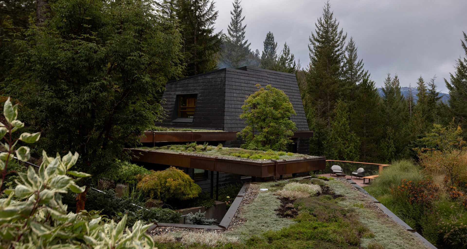 Bricault Design references mountains for Whistler Hideaway