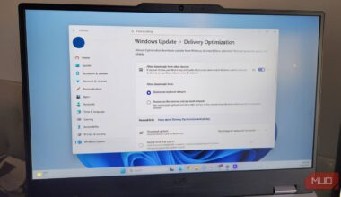 I changed one Windows Update setting and stopped random bandwidth slowdowns completely