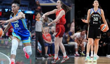 The sneakers on the court for the 2026 WNBA opening weekend.