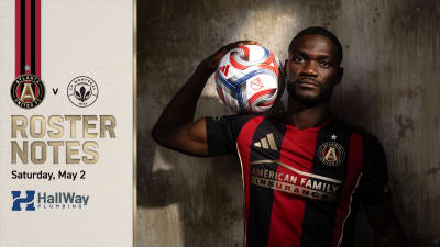 Starting XI and roster notes: Latte Lath returns to lineup for Montréal match