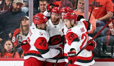 Hurricanes defeat Flyers in Game 3, on verge of Eastern Conference Final