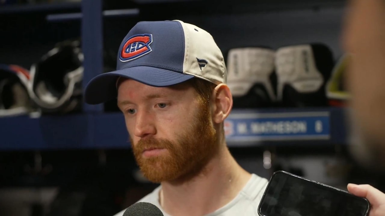 Postgame vs. BUF: Matheson | Montréal Canadiens