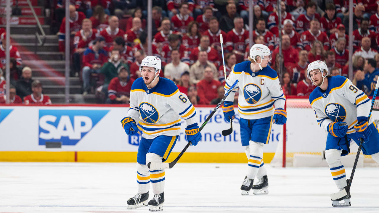 Sabres edge Canadiens in Game 4 to even Eastern 2nd Round