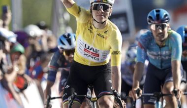 Romany Tour.. Emirates Team cyclist Pugachar wins the second stage and strengthens his lead