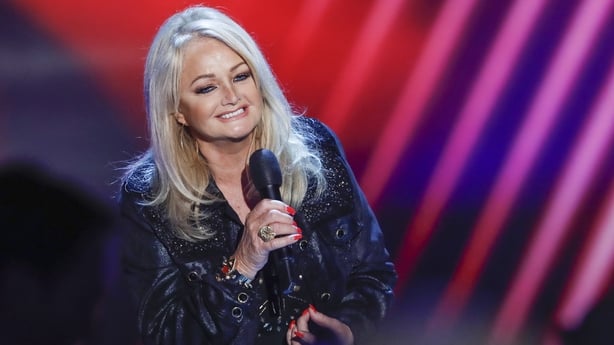 Bonnie Tyler during the tv show Willkommen bei Carmen Nebel at Velodrom on 1 October, 2016 in Berlin, Germany. (Photo by Franziska Krug/Getty Images)