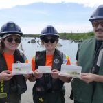 Our staff conduct fisheries monitoring at Jim Tovey Lakeview Conservation Area as part of ongoing efforts to track the health of restored shoreline habitats along Lake Ontario. Long-term ecological monitoring helps assess how fish and wildlife are responding to the site’s restored aquatic connections, naturalized shoreline and new coastal habitats.