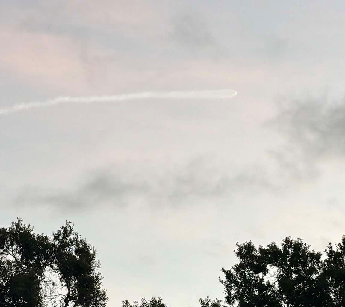 SpaceX Falcon 9 launch spotted from Treasure Coast - Yahoo News Canada