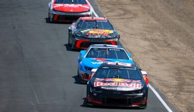 Sonoma NASCAR Cup Series results, full point standings