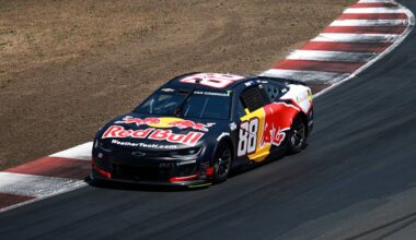 NASCAR Cup Series qualifying, full starting lineup at Sonoma