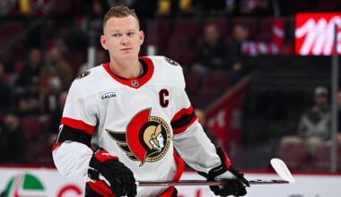 Ottawa Senators left wing Brady Tkachuk (7): David Kirouac-Imagn Images