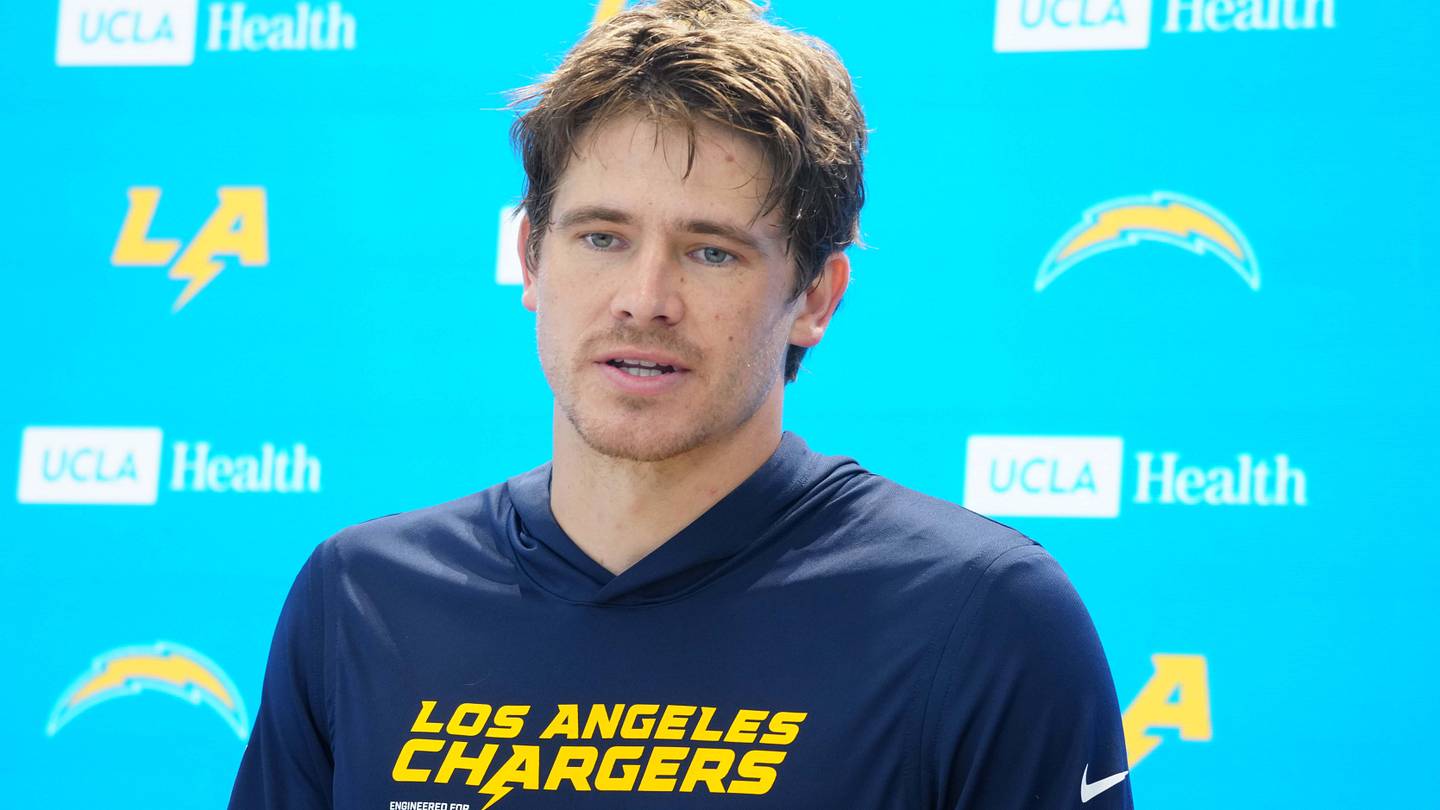 Los Angeles Chargers quarterback Justin Herbert