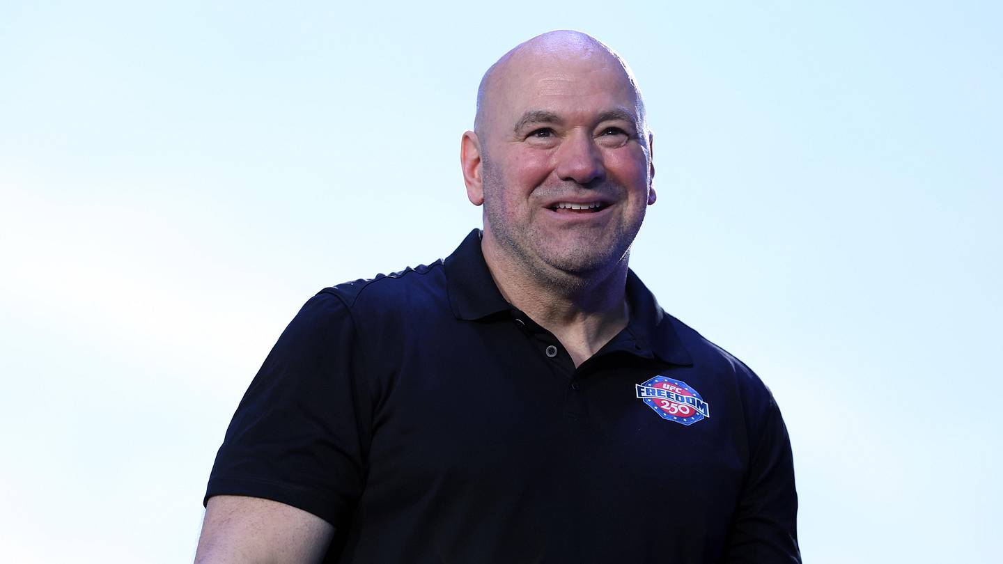 Dana White Plays Coy About Usyk and the Fury vs Joshua Location
